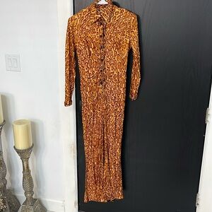 Vintage leopard jumpsuit